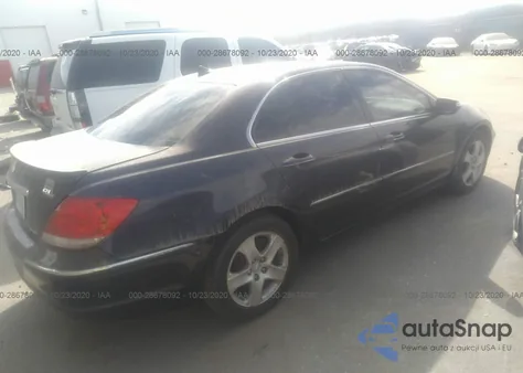 2005 Acura Rl из США, поврежденный, VIN JH4KB16585C015670